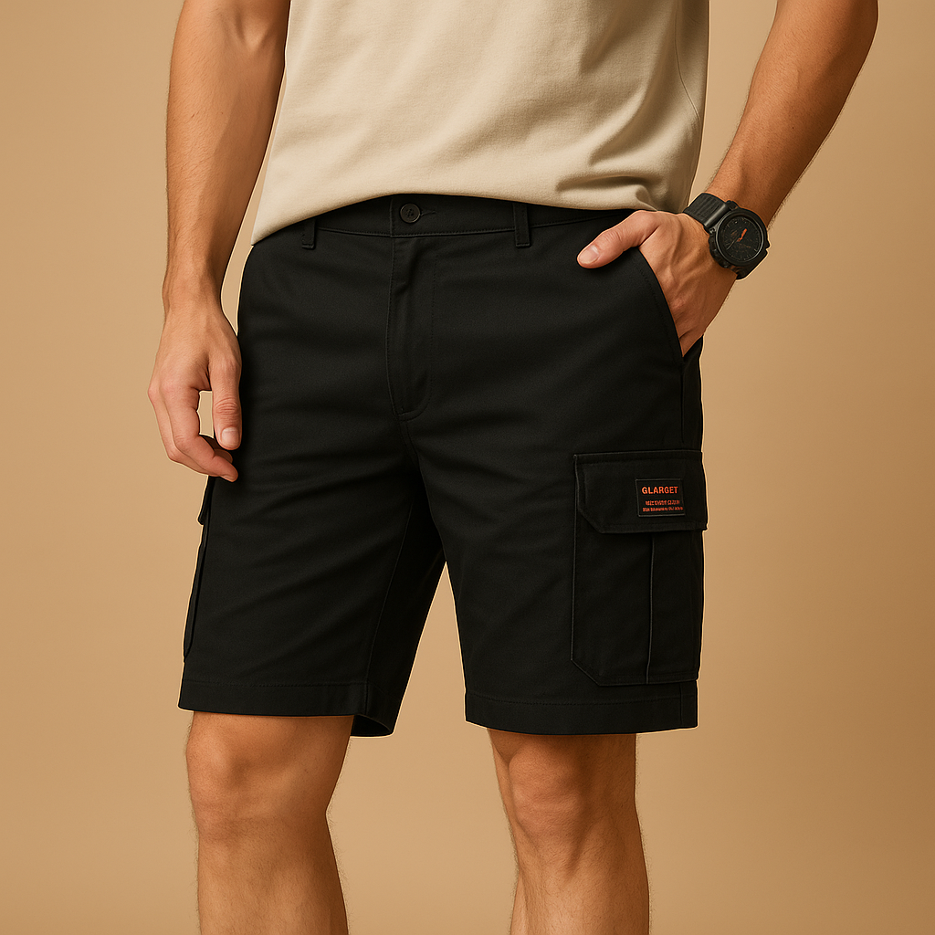 Utility cargo shorts for men | Mason
