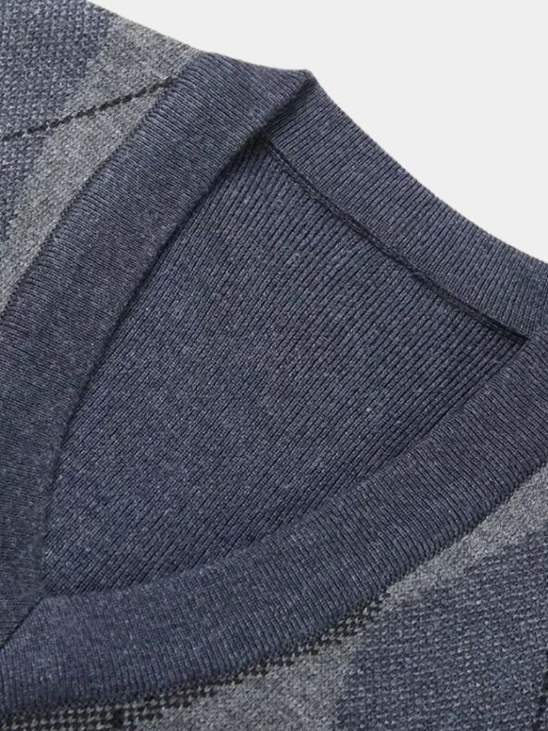 Academic Essential Knit Vest for Men