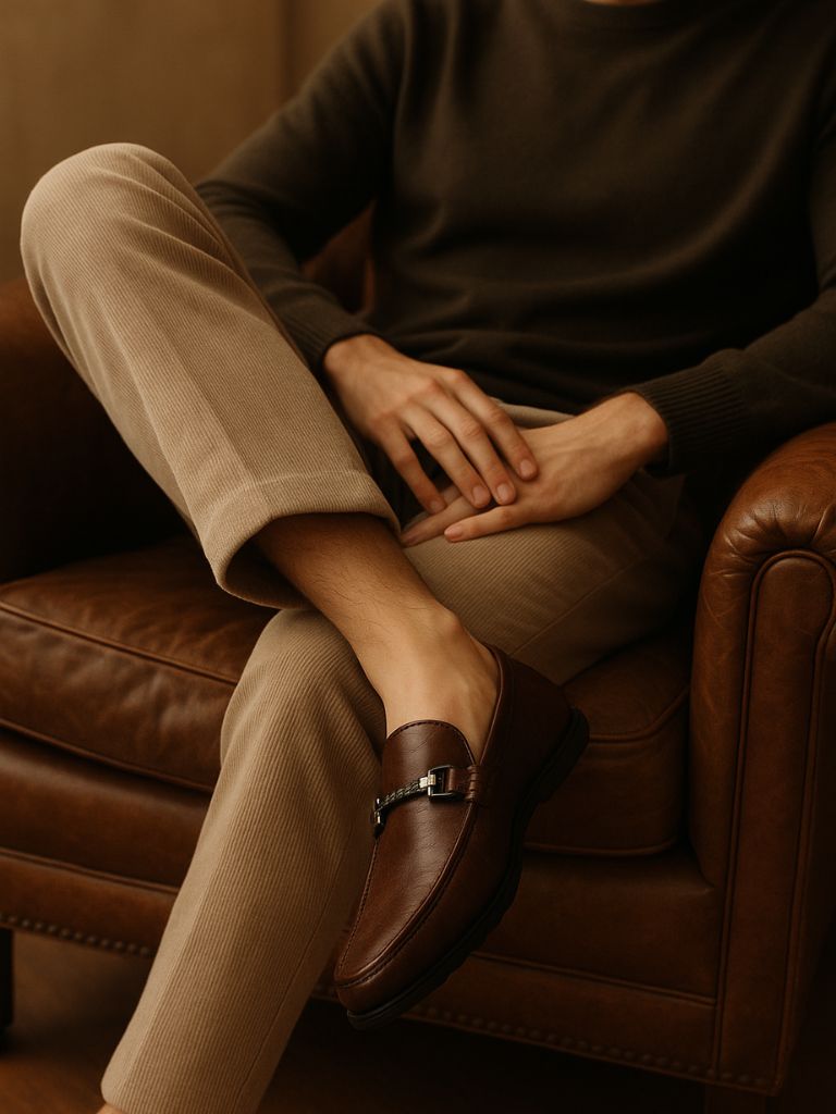 Belgravia Leather Loafers for Men
