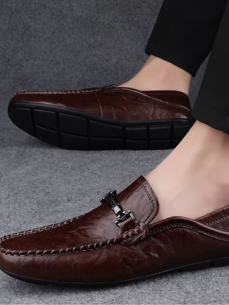Belgravia Leather Loafers for Men