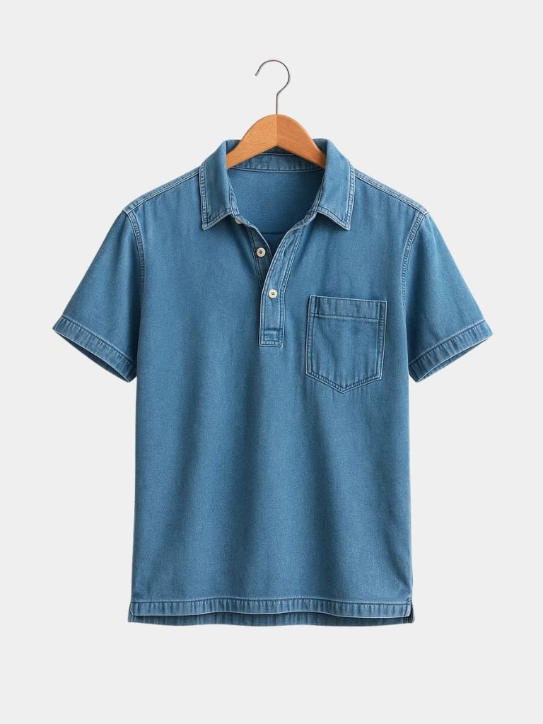 Bethlehem Blues Polo Shirt – Cross & Crown