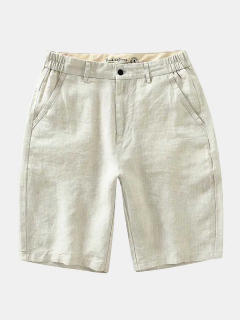 Bleu Horizon Linen Shorts for Men