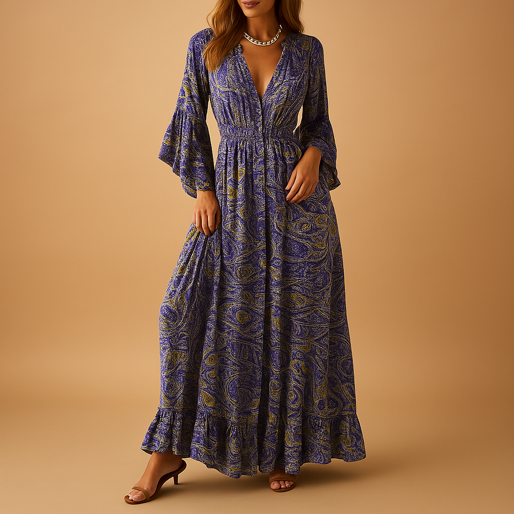 Boho maxi dress for women | Elise