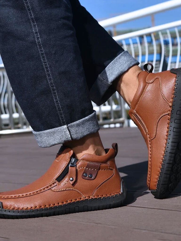 Brave Leather Boots for Men