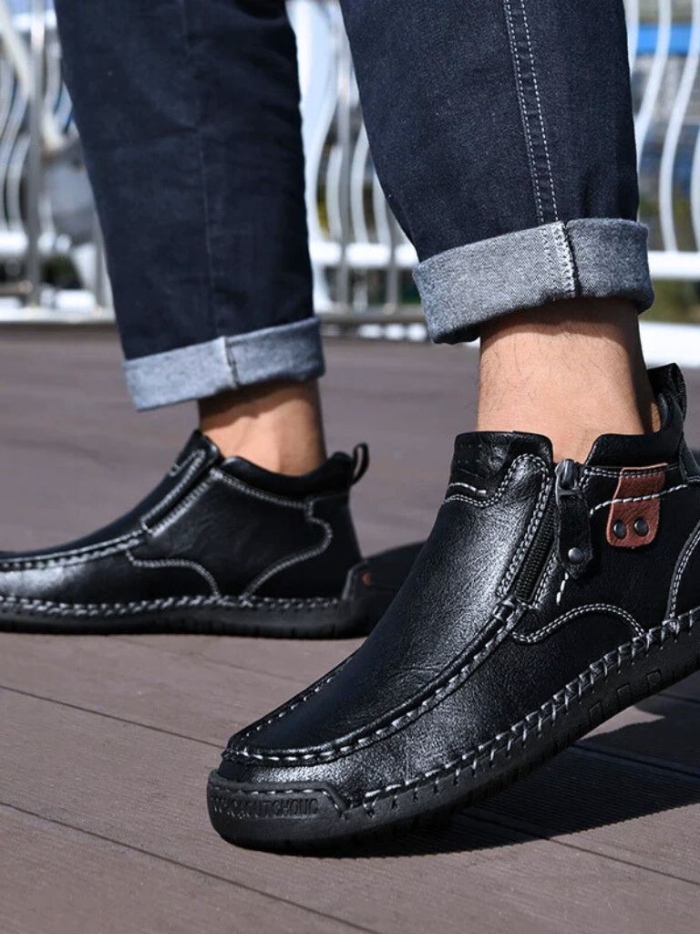 Brave Leather Boots for Men