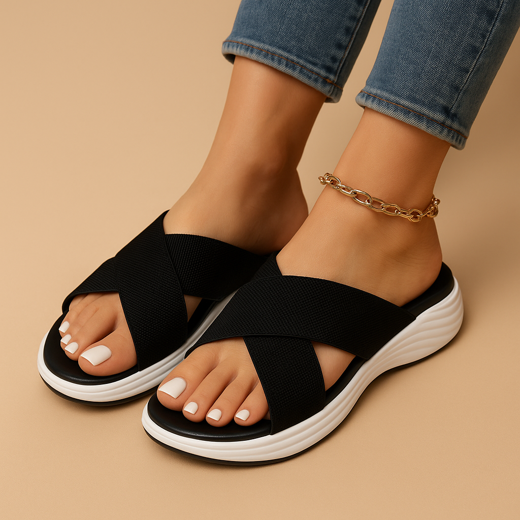 Breathable flat sandals for women | Isla