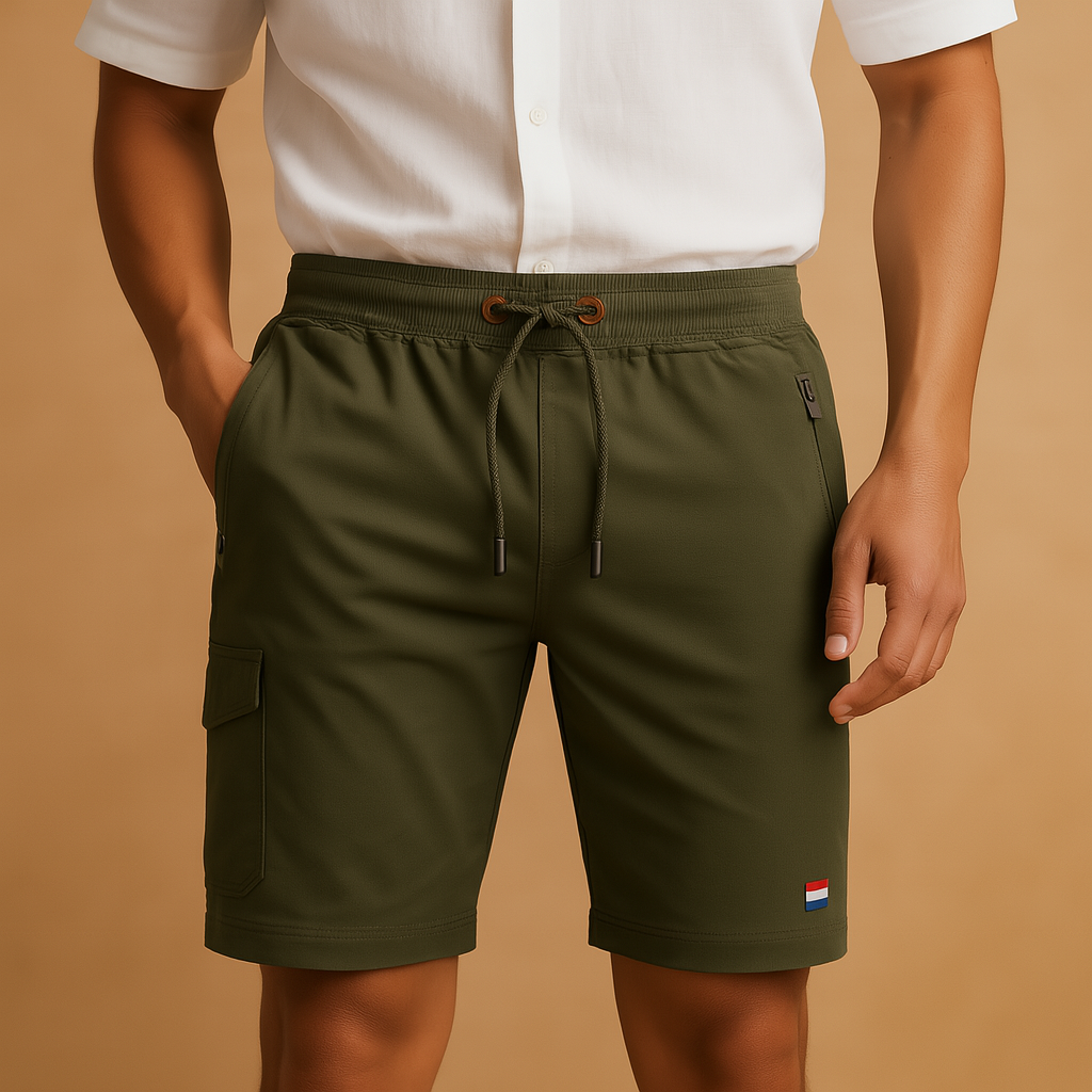 Breathable sporty shorts for men | Nathan