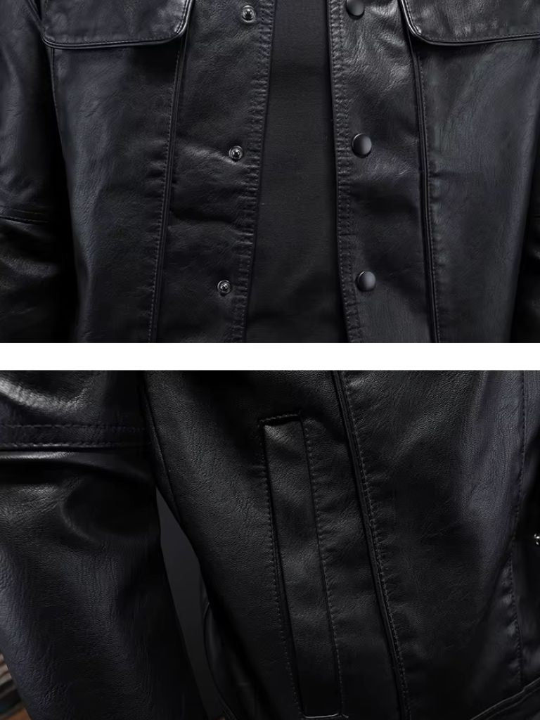 Bronze Rebel Leather Jacket for Men