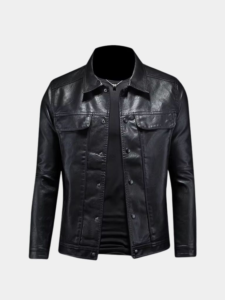 Bronze Rebel Leather Jacket for Men