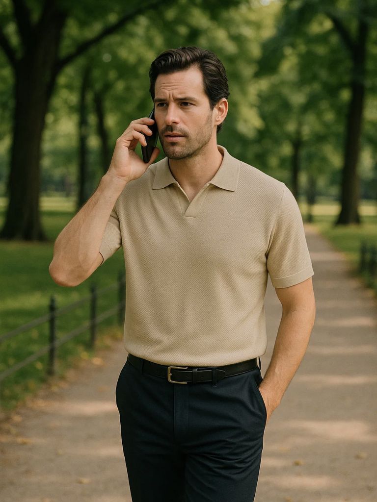 Brownstone Polo Shirt for Men