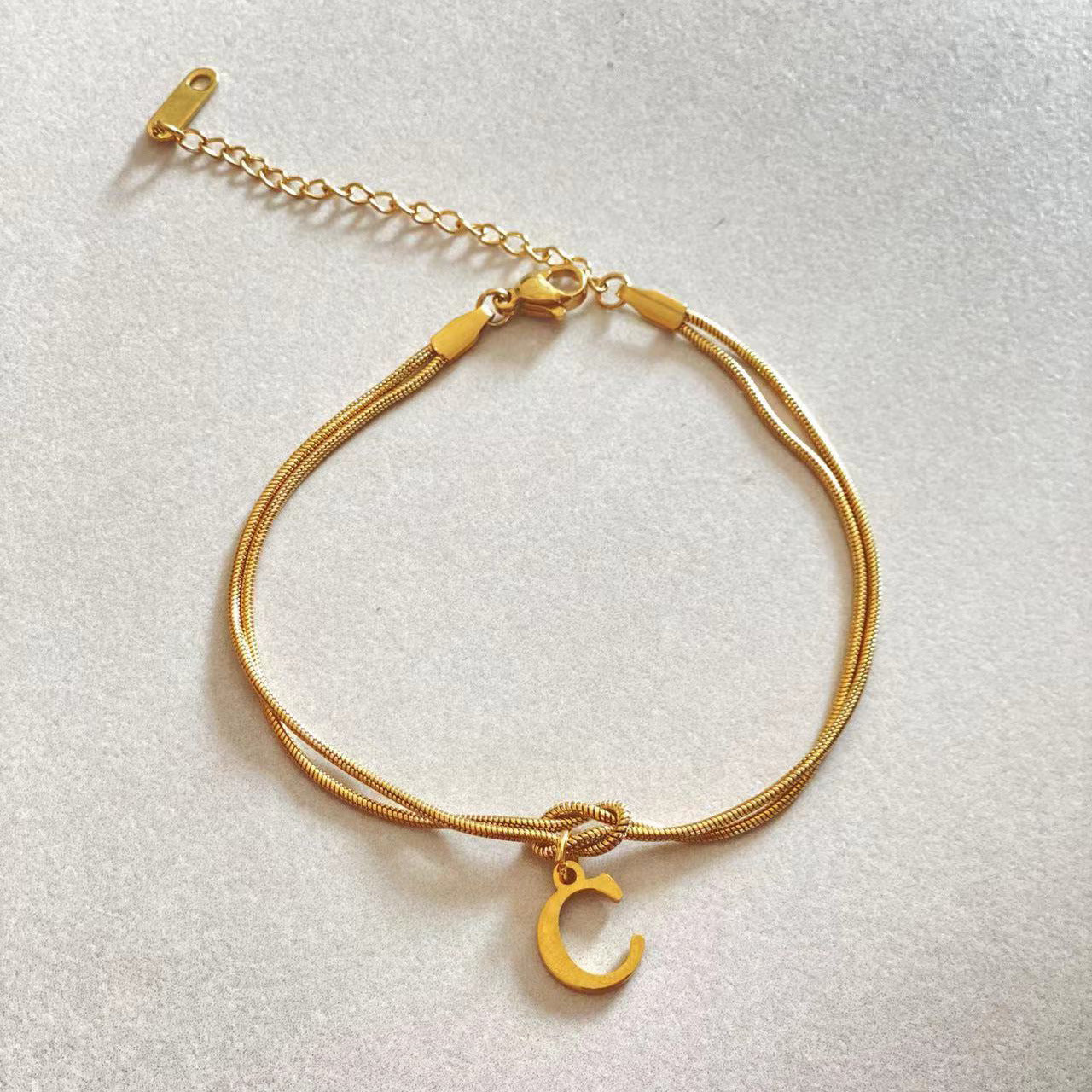 Initial Bracelet