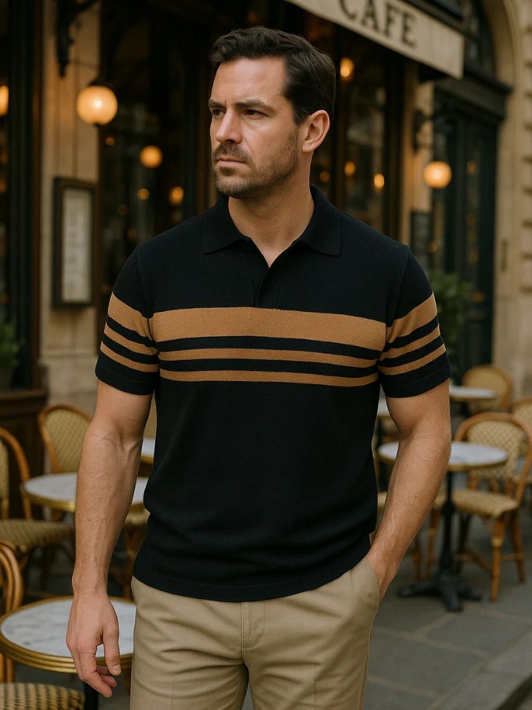 Caramel Lineage Polo for Men
