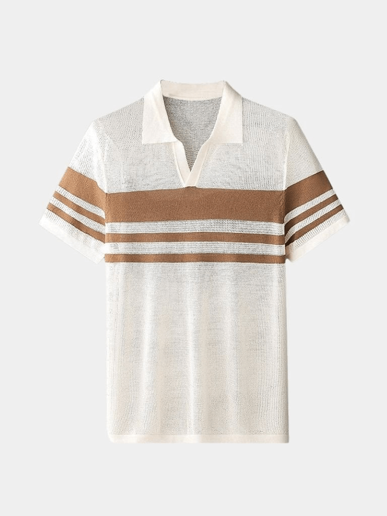 Caramel Lineage Polo for Men