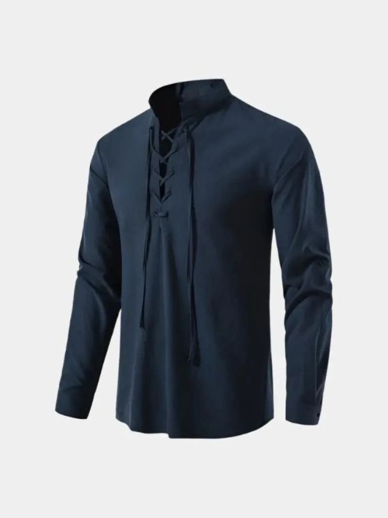 Casual Blouse Long Sleeve T-Shirt for Men