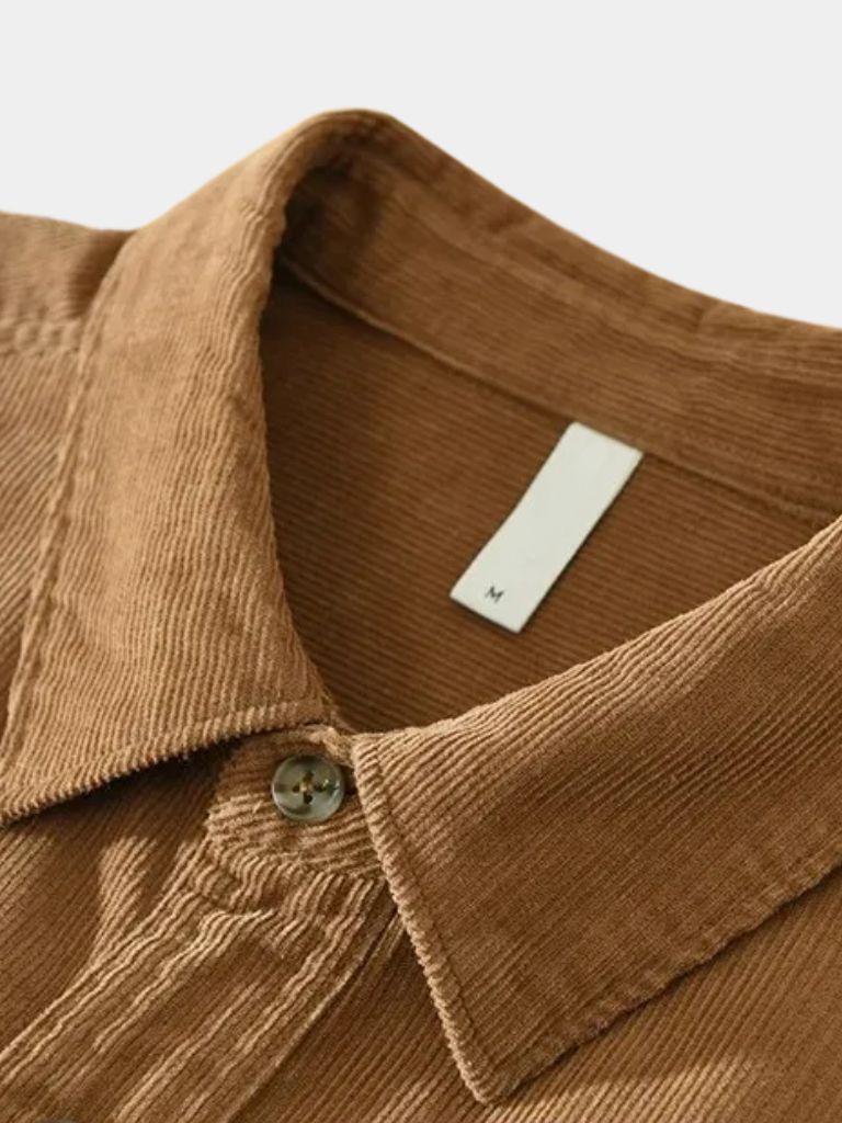 Casual Corduroy Shirt for Men