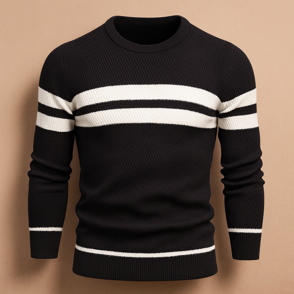 Casual crew neck sweater for men | Daniel