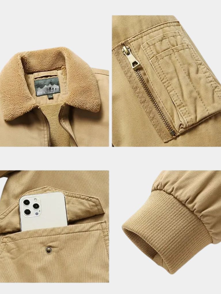 Casual Fleece Jacket for Men