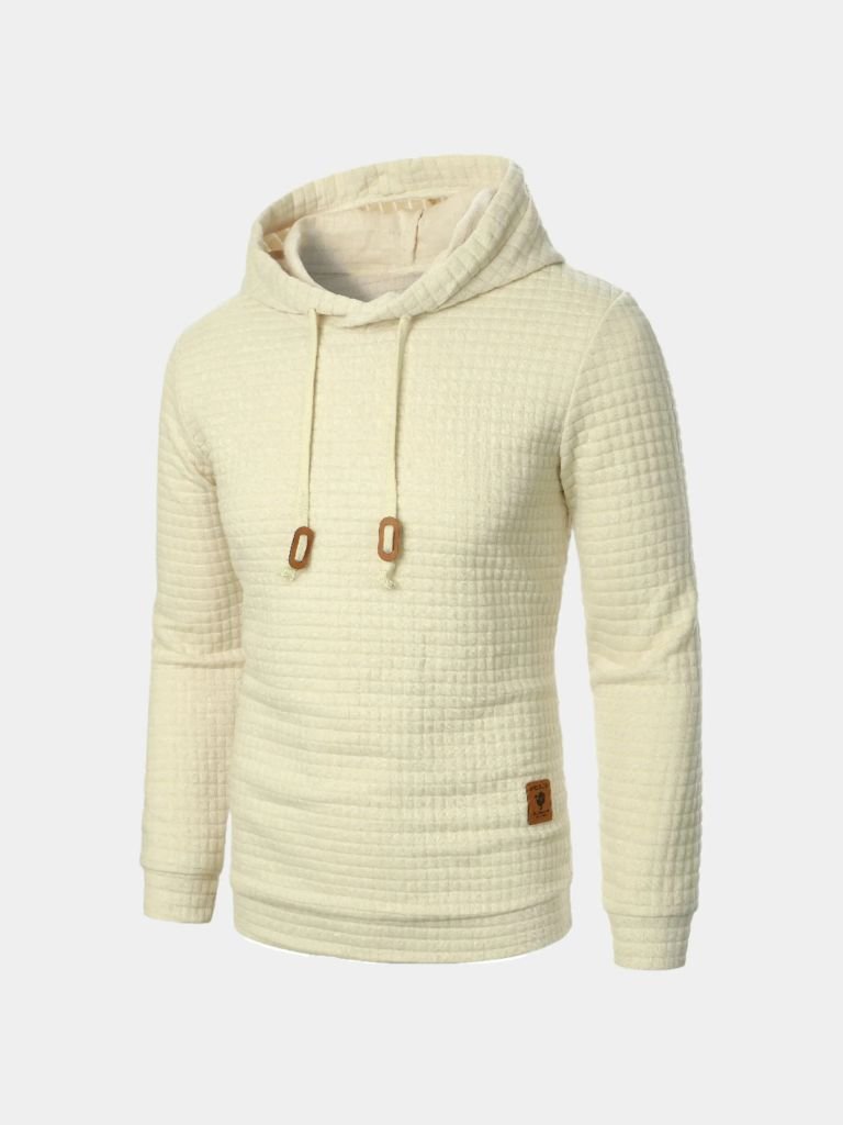 Casual Knit Hoodie for Men
