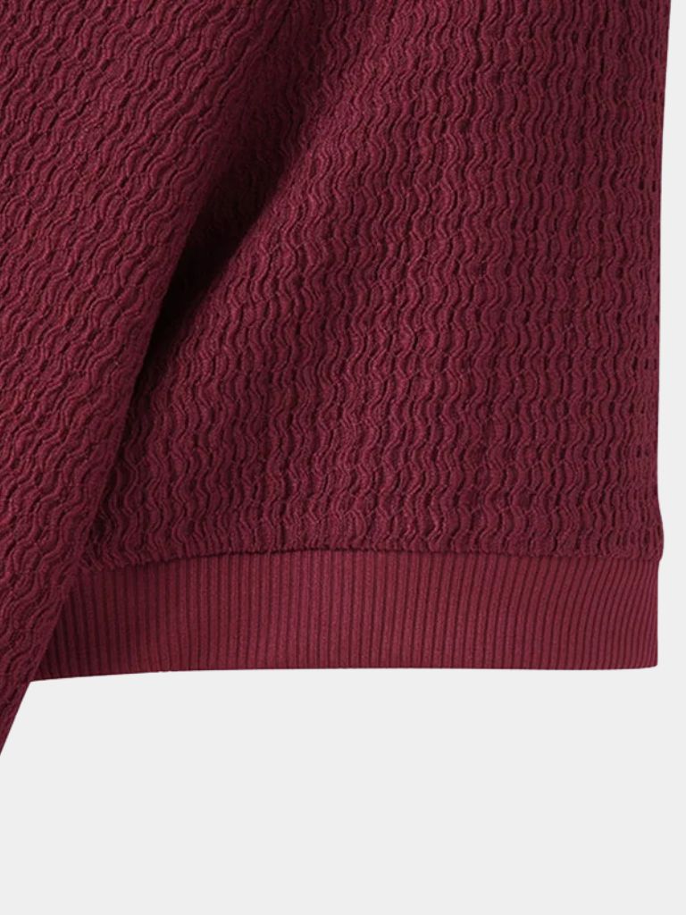 Casual Knit T-Shirt for Men