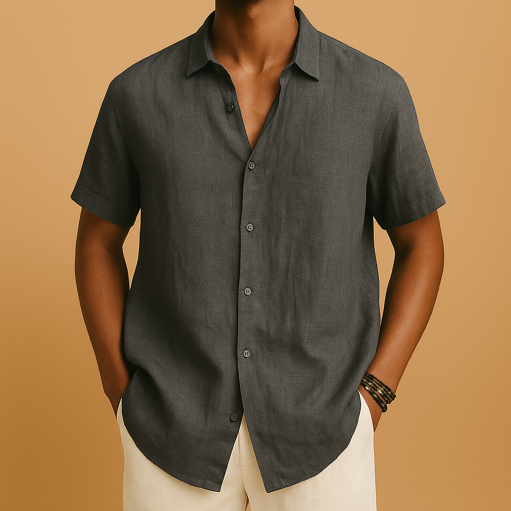 Casual short sleeve summer shirt for men | Elliot