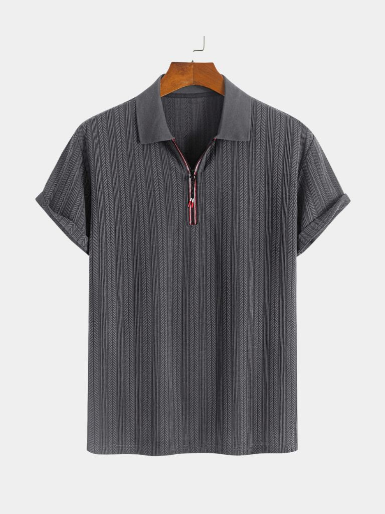 Cavalière Textured Polo for Men