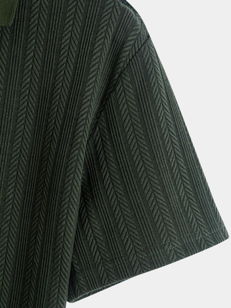 Cavalière Textured Polo for Men