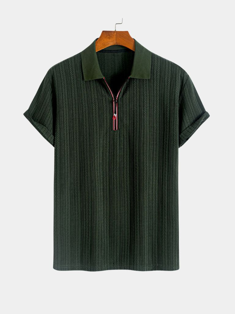 Cavalière Textured Polo for Men