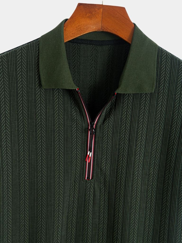 Cavalière Textured Polo for Men