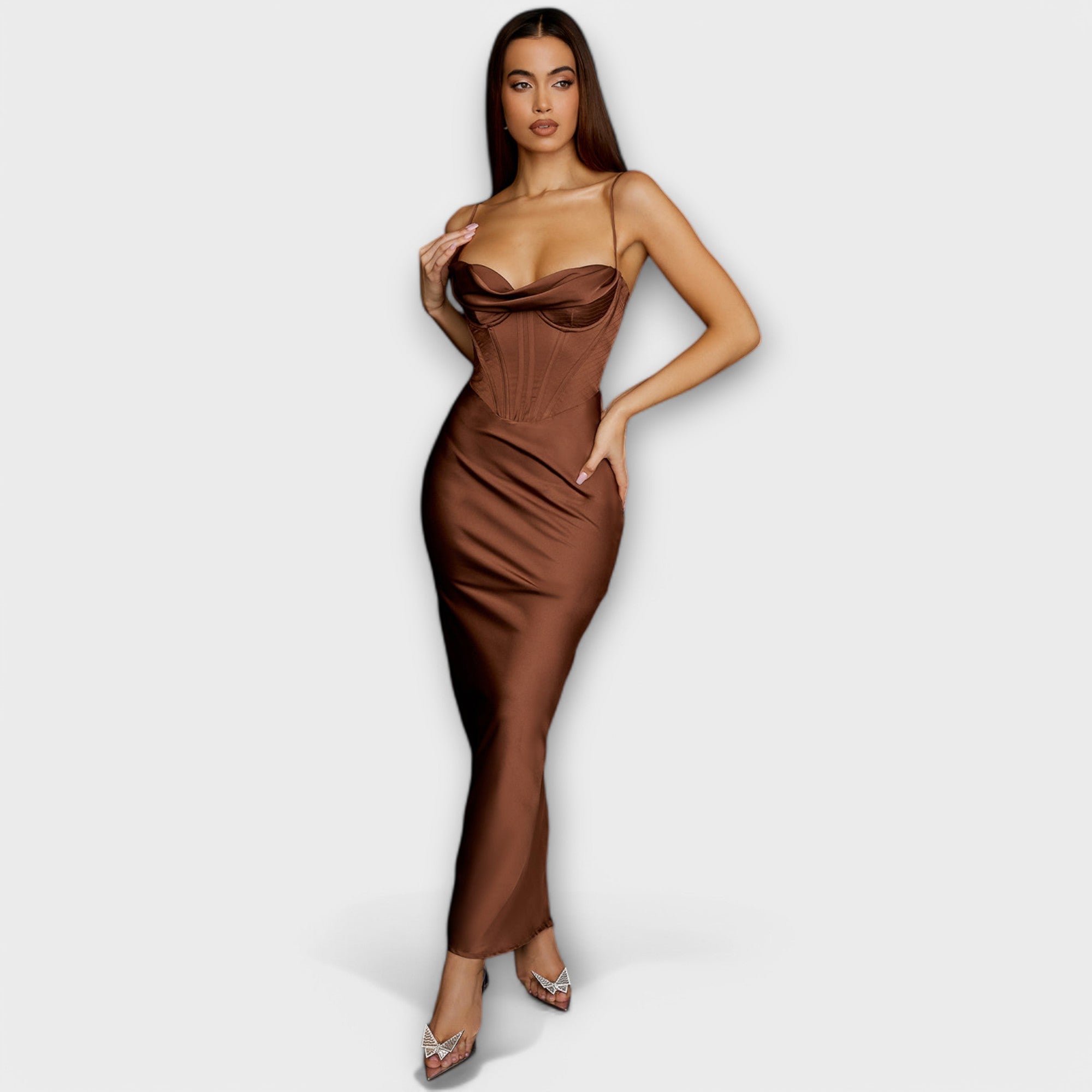 Luxe maxi dress for women
