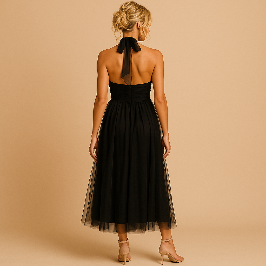 Chic silhouette dress with elegant fit for women | Serena