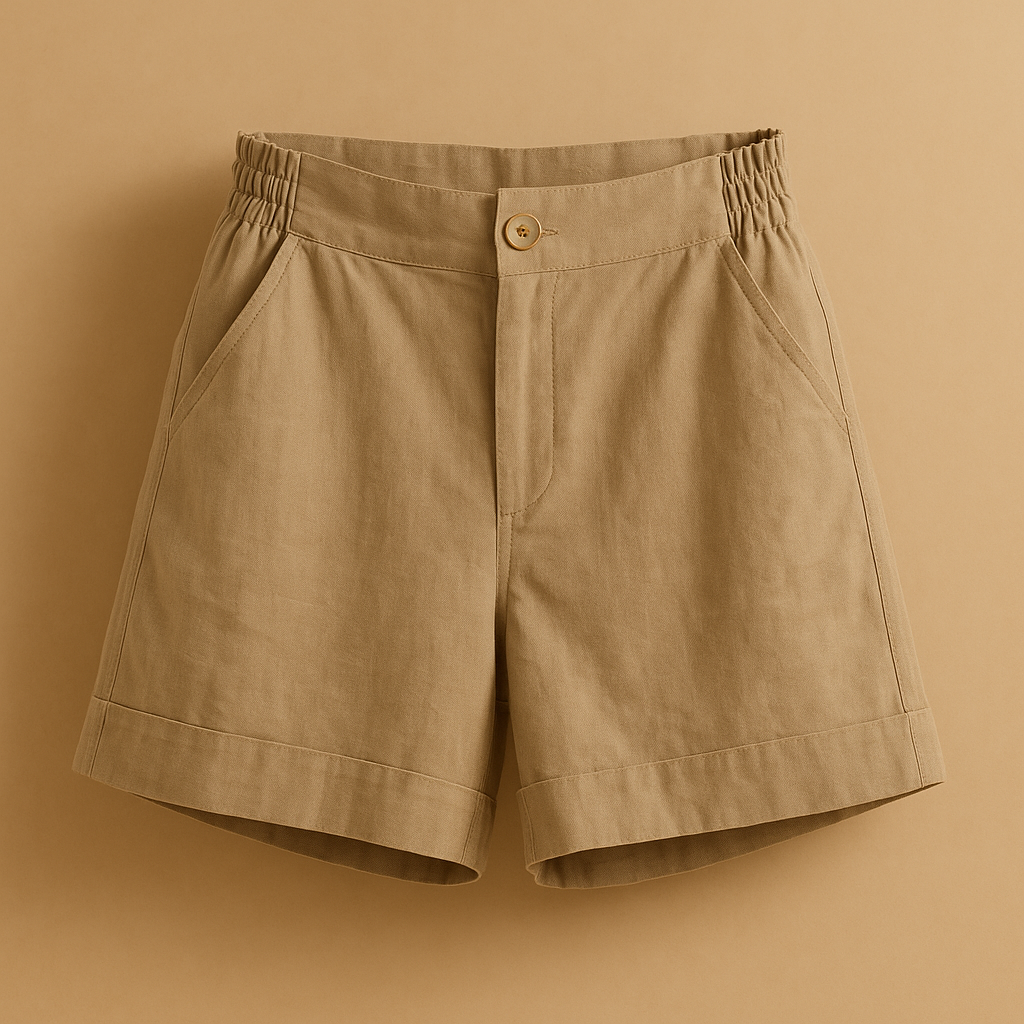 Classic breathable summer shorts for women | Liana