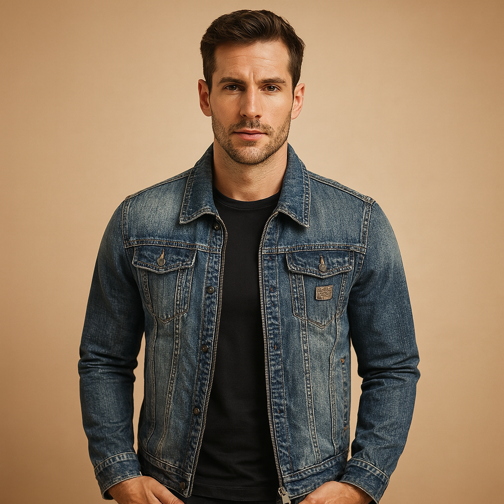 Classic denim jacket for men | Victor