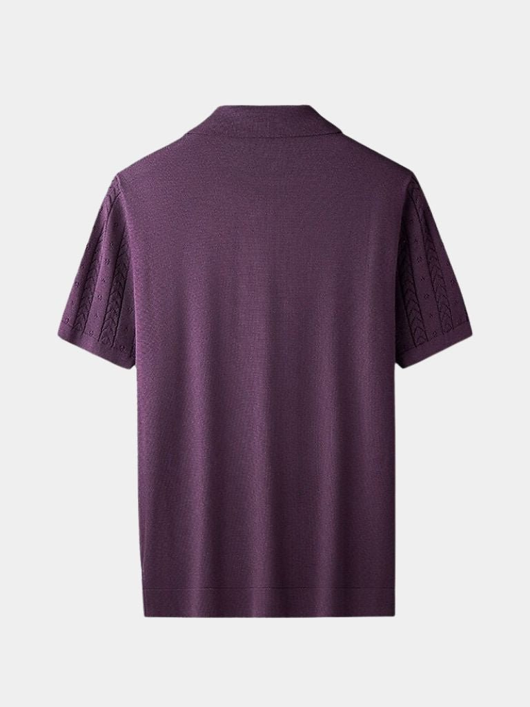 Classic Fit Business Polo Shirt for Men