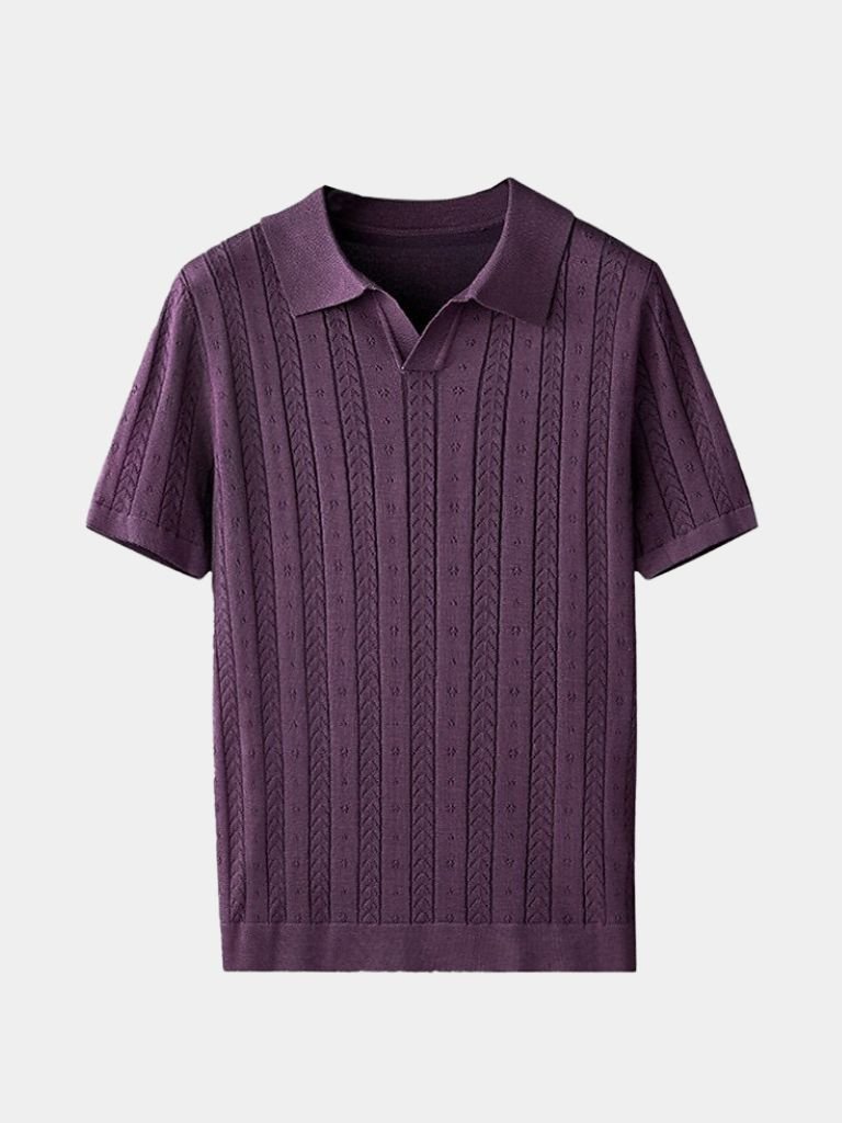 Classic Fit Business Polo Shirt for Men