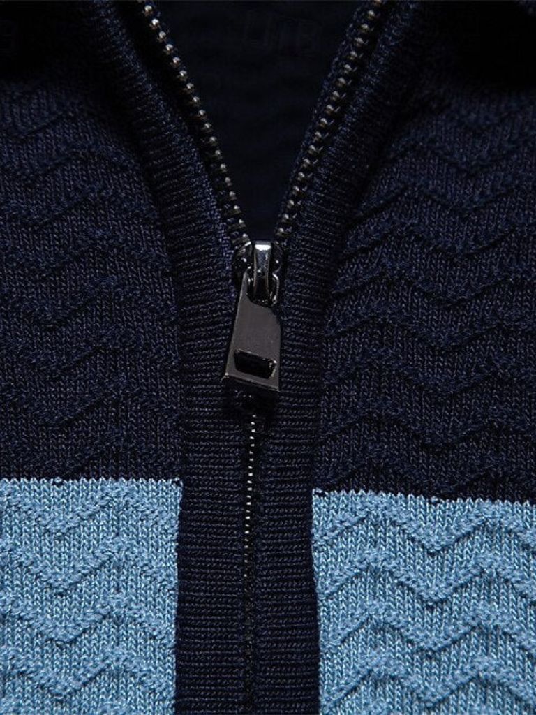 Classic Fit Quarter Zip Business Casual Short Sleeves Polo for Men