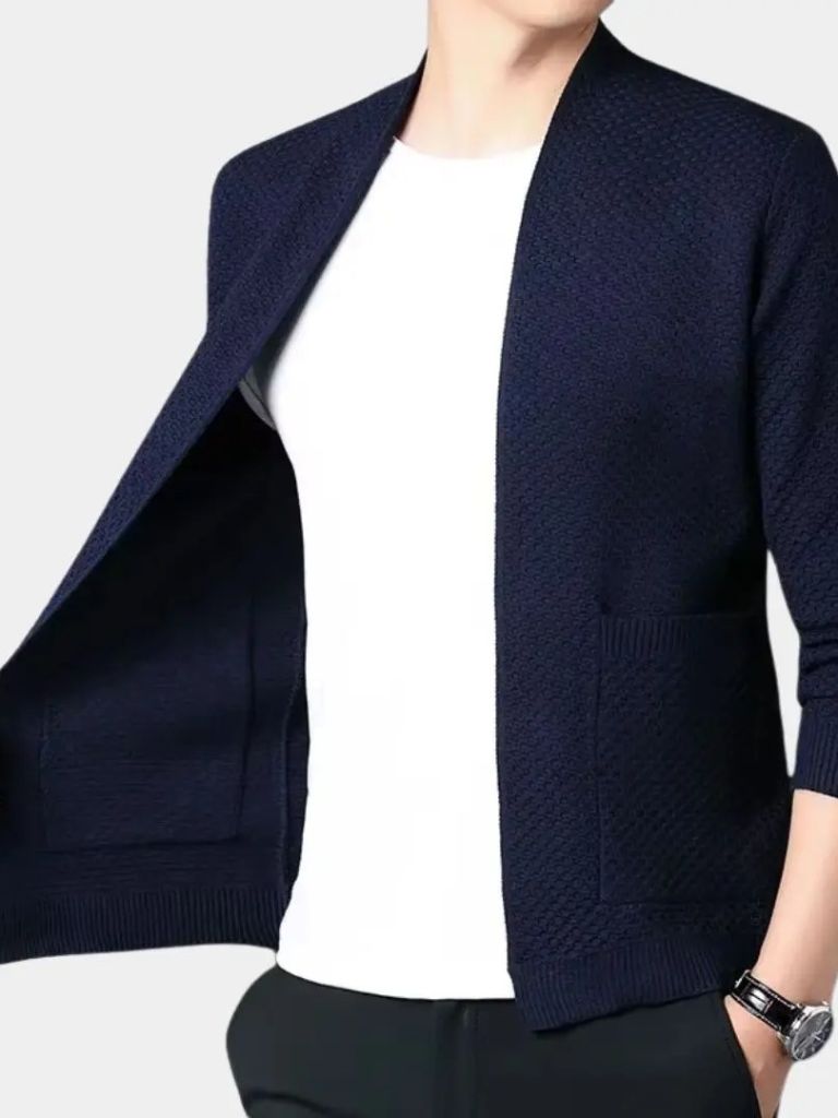 Classic Jacquard Blazer for Men