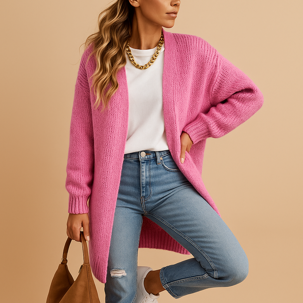 Classic knit cardigan for women | Revi