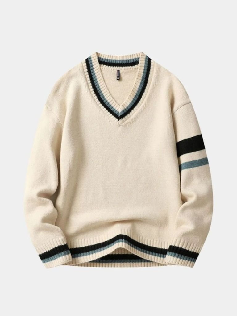 Classic V-Neck Sweater for Men