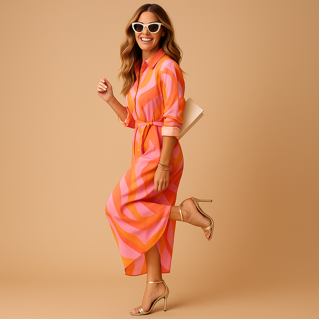 Colorful summer dress for women | Harper