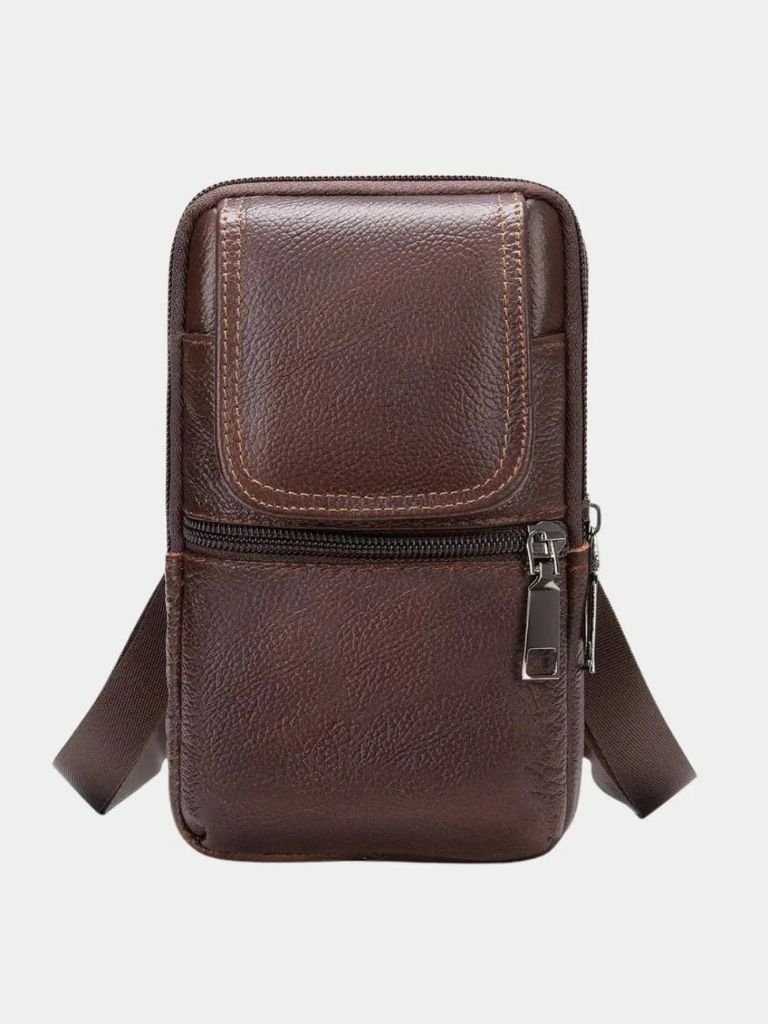 Compact Voyager Shoulder Bag for Men