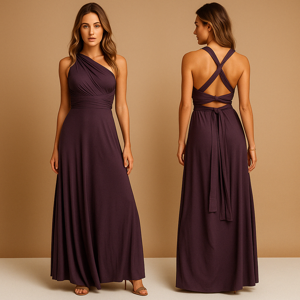 Convertible wrap dress for women | Hazel