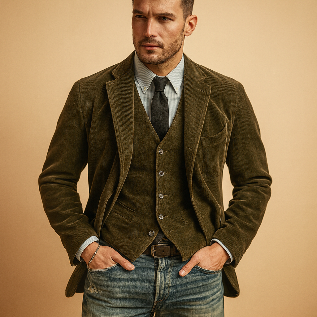Corduroy jacket for men | Adrian