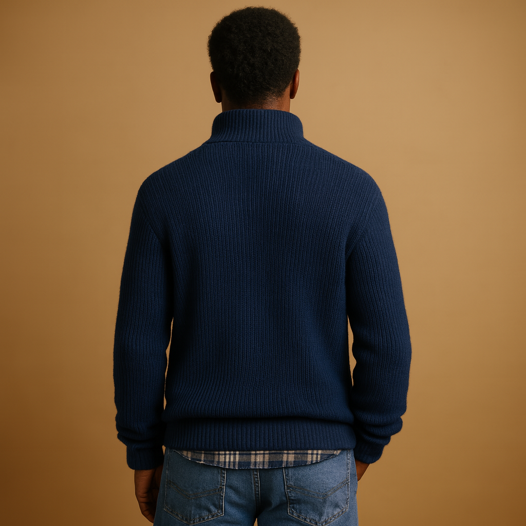 Cotton winter sweater for men | Ethan