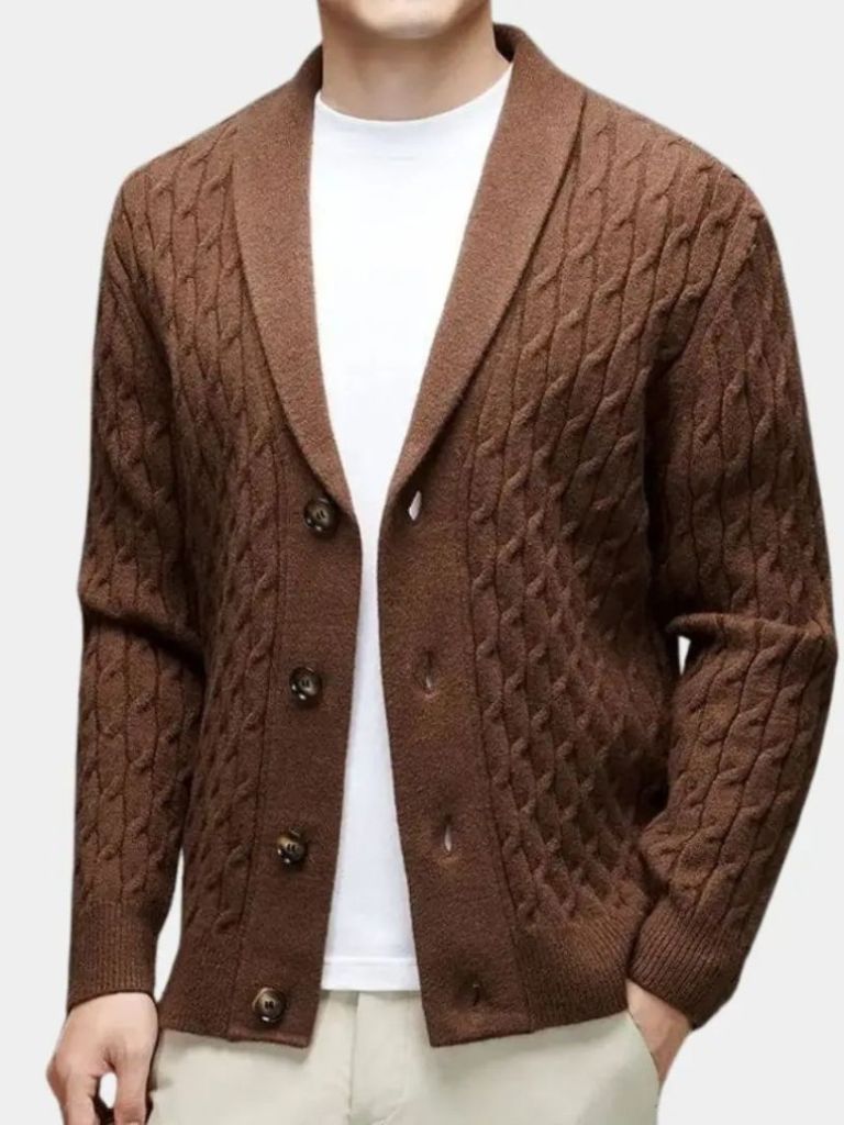 Cozy Classic Cardigan for Men