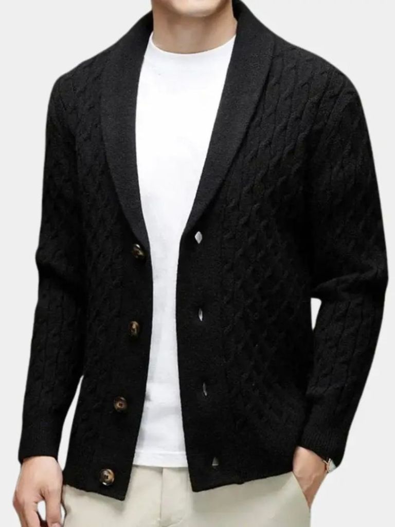 Cozy Classic Cardigan for Men