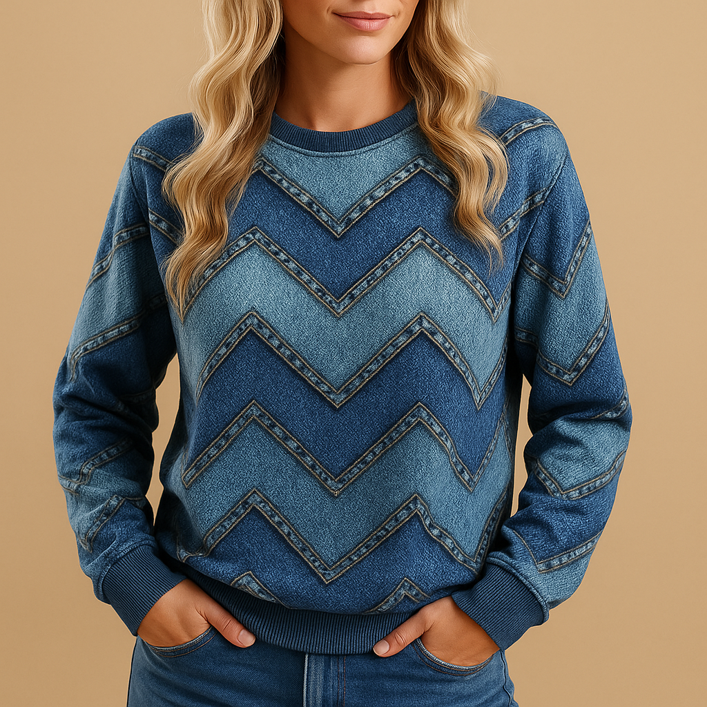 Cozy loose-fit pullover sweater for women | Elysia