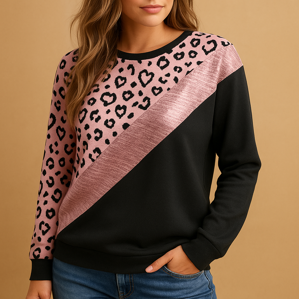 Cozy loose-fit pullover sweater for women | Elysia