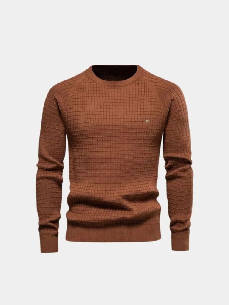 Crew Neck Knitwear Jumper Sweater for Men