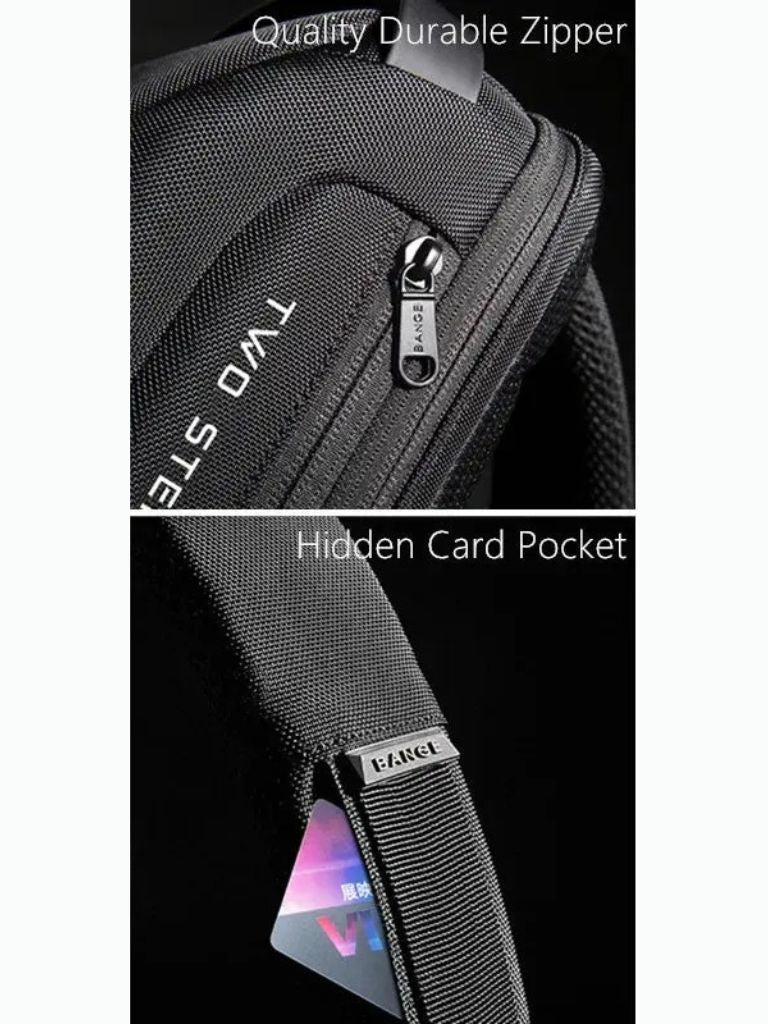 Cross Bag Minimalist Compact Shoulder Bag for Men