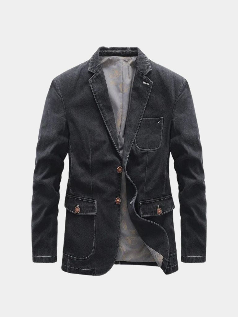 Denim Covenant Blazer Jacket for Men